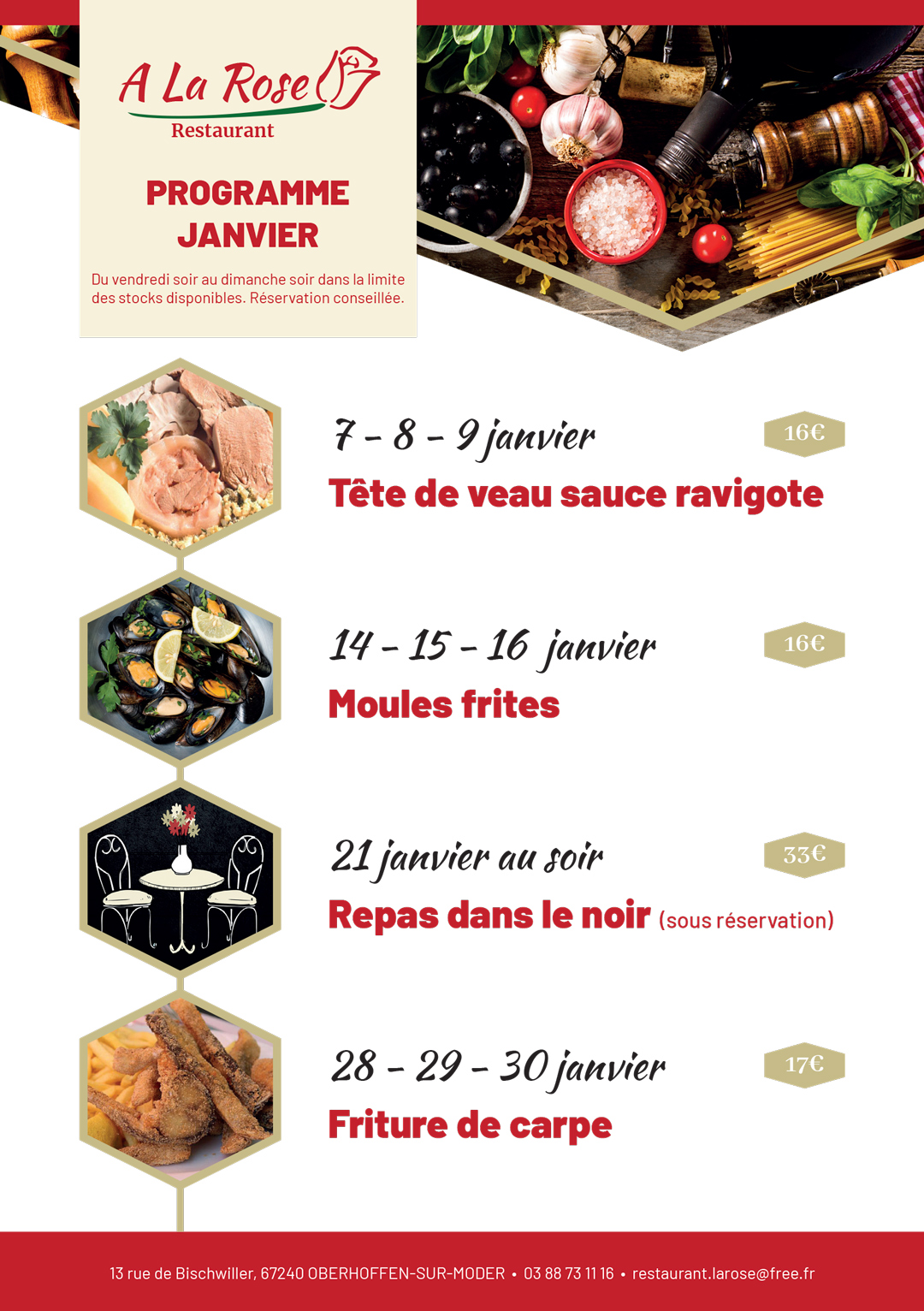 A La Rose - Suggestions